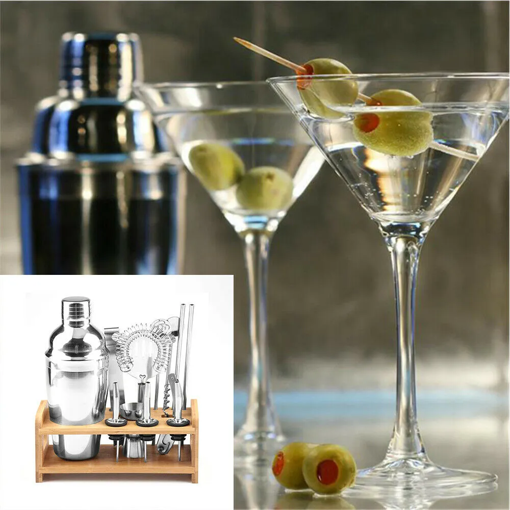 13 Peace Set Bartender Cocktail Maker Mixer Stainless Steel 750ML