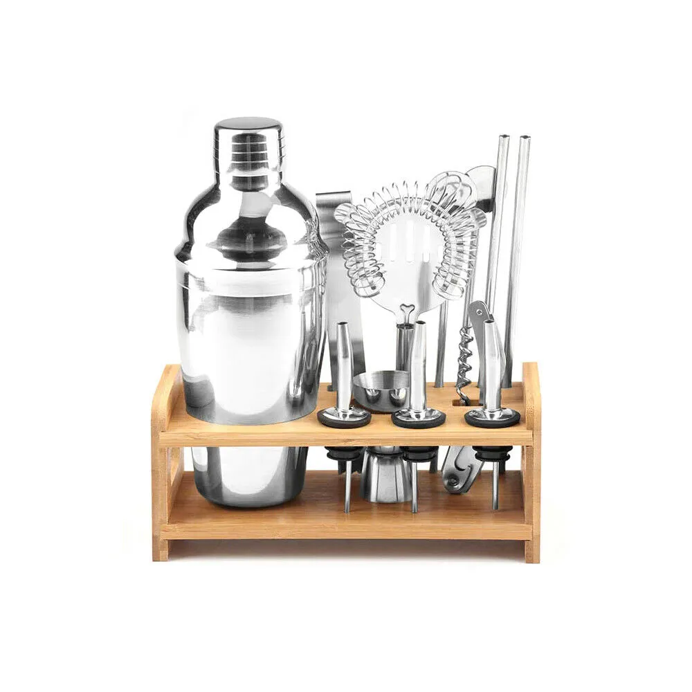 13 Peace Set Bartender Cocktail Maker Mixer Stainless Steel 750ML