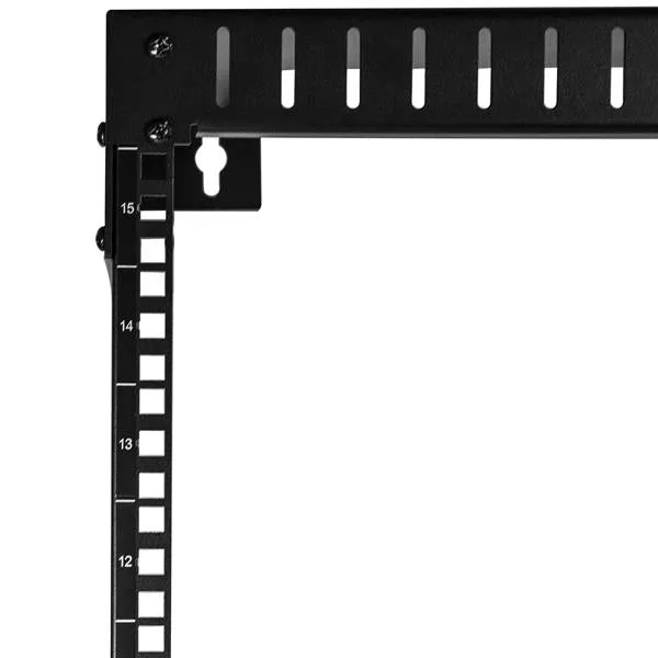 15U Wall Mount Patch Panel Rack