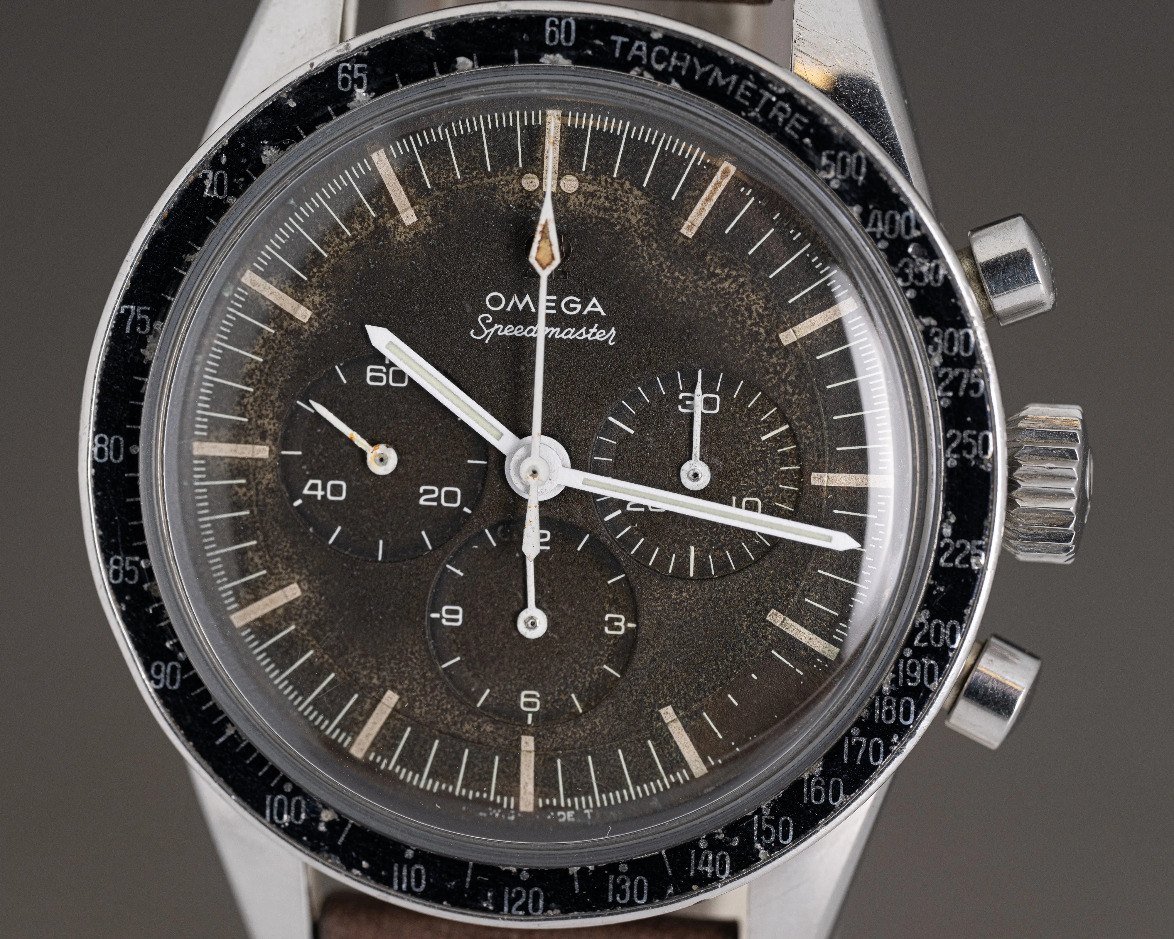 1965 Omega Speedmaster Professional "Ed White" Dot over 90 Model 105.003.65 Straight Lug