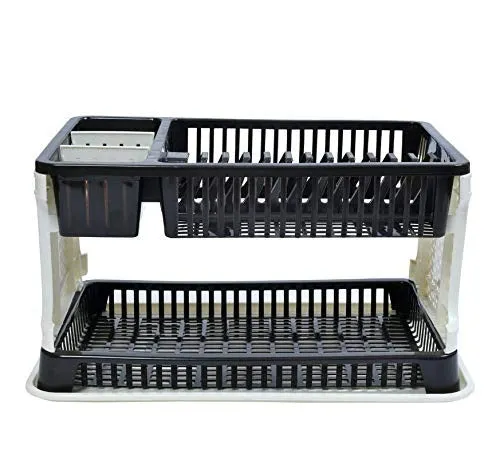 2221 Kitchen Organizer Rack with Water Storing Tray / Dish Rack