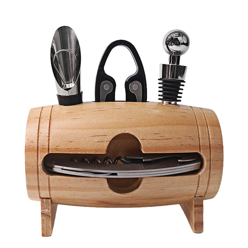 4-Piece Wine Bottle Opener Set