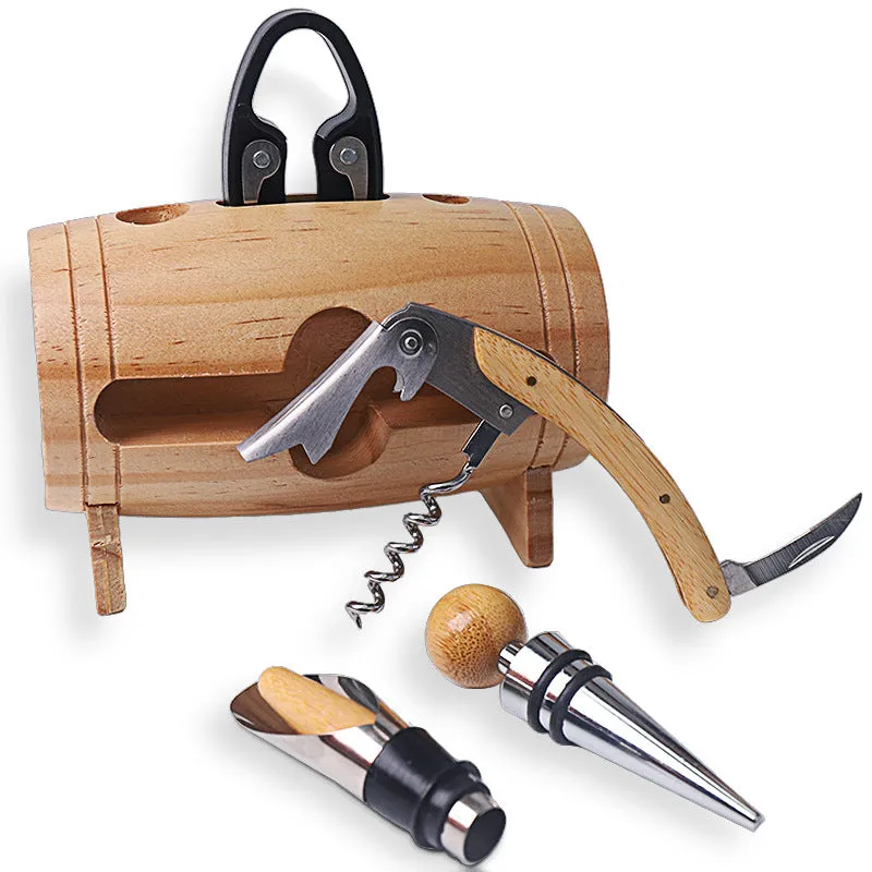 4-Piece Wine Bottle Opener Set