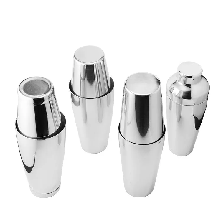 600/750ml Stainless Steel Cocktail Shaker