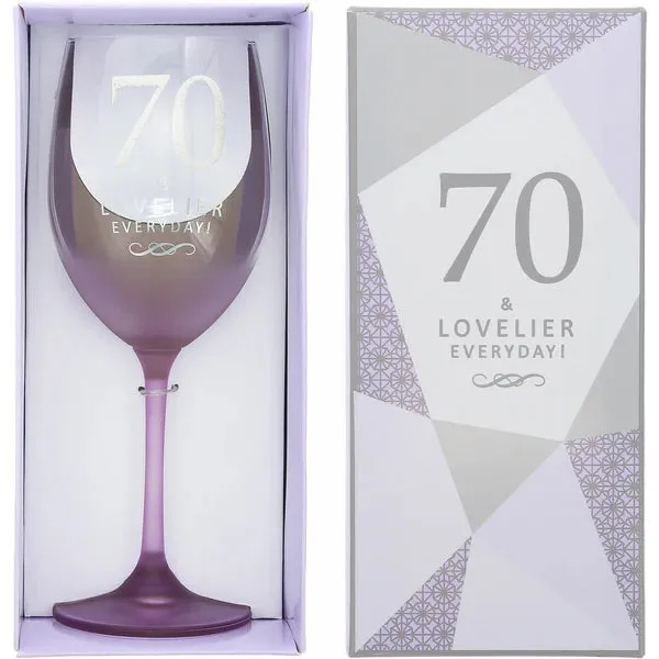 70 Gift Boxed 19oz Crystal Wine Glass