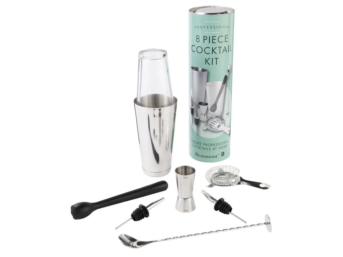 8 Piece Professional Cocktail Kit