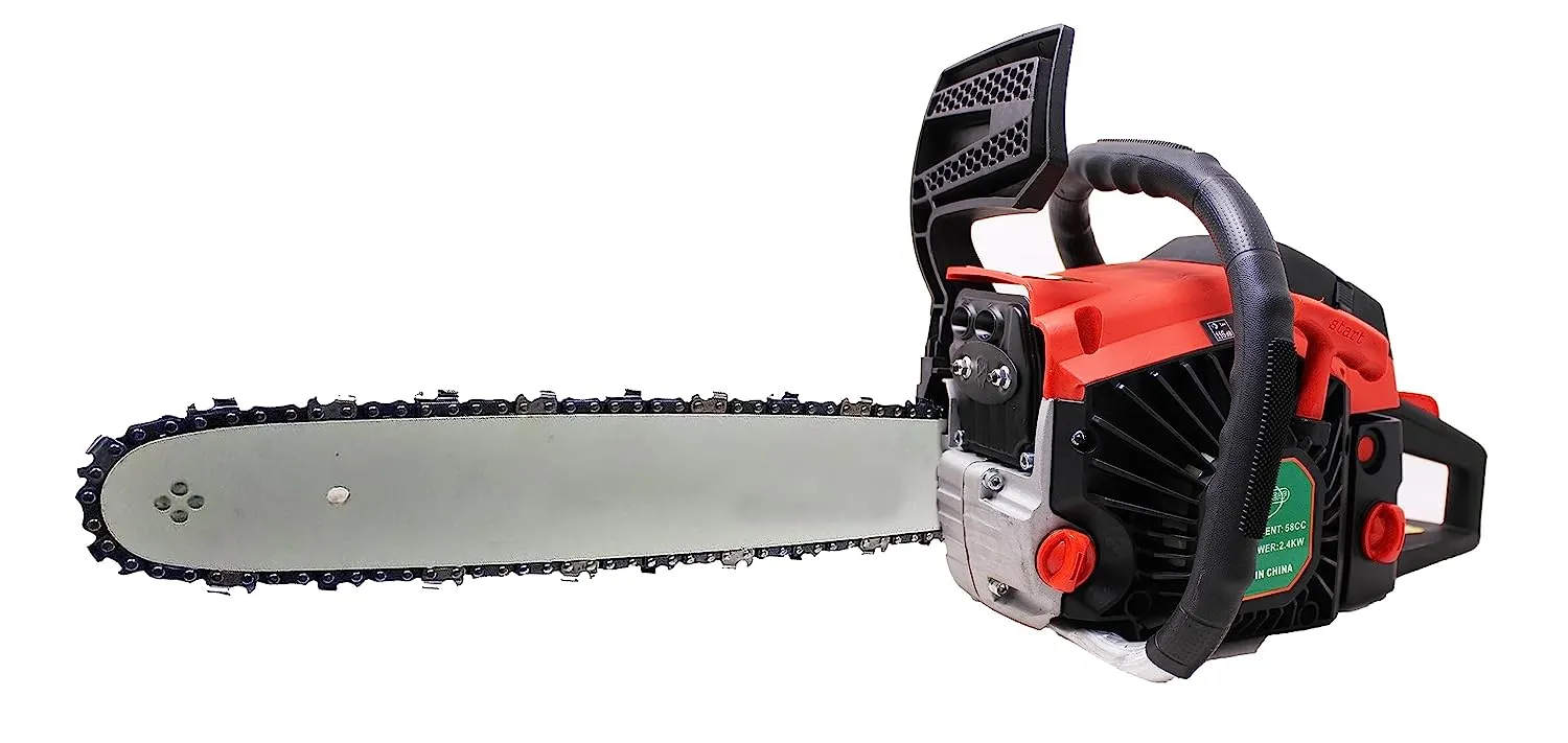 Aegon ACHSW22I - 22 Inch Petrol Operated Chain Saw for Farm, Garden, Woodcutting