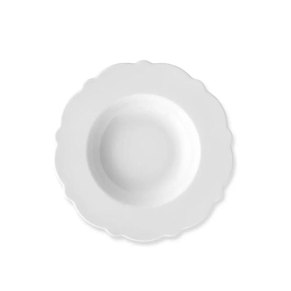 Alessi MW01/2 Dressed soup plate white