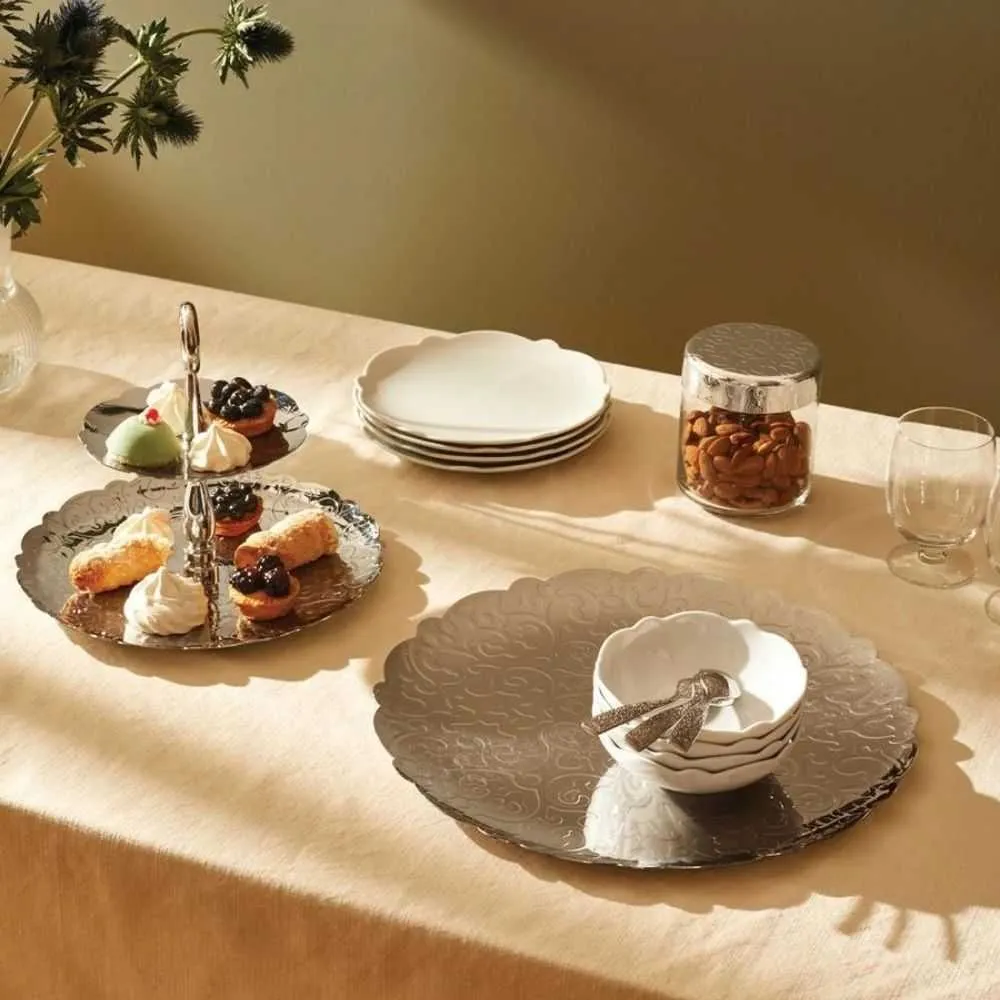 Alessi MW01/2 Dressed soup plate white