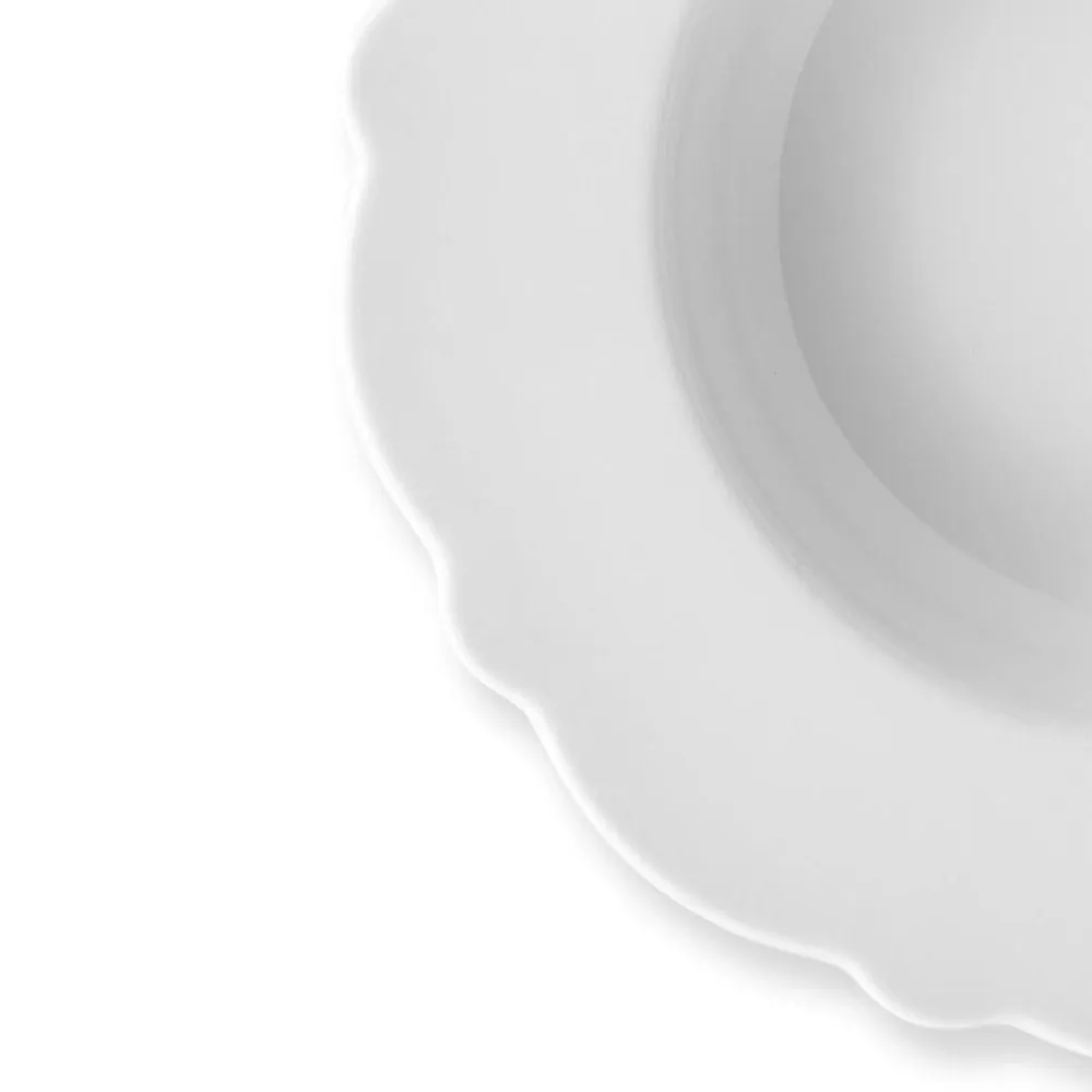 Alessi MW01/2 Dressed soup plate white