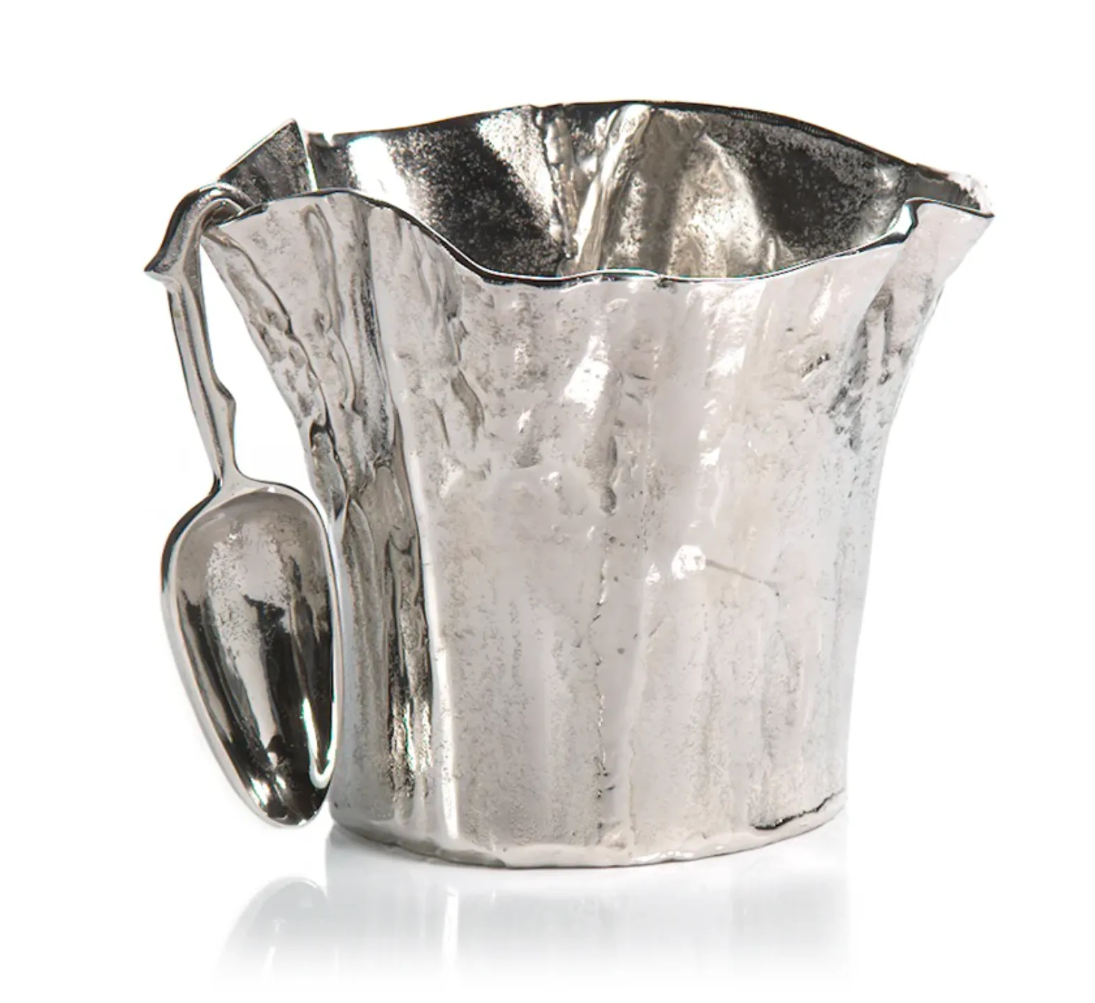 Aluminum Ice Bucket with Scoop