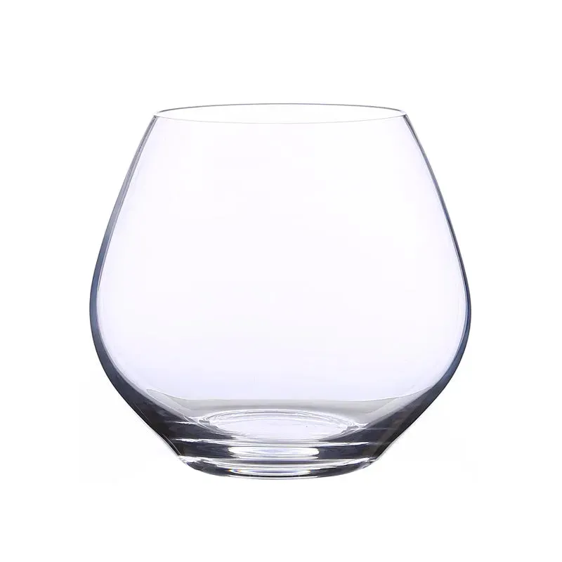 Amoroso Crystal Stemless Wine & Champagne Glass | 340ml | Set of 2