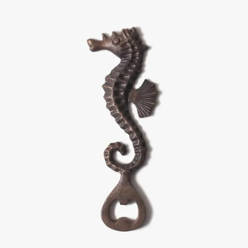 Antique Seahorse Bottle Opener