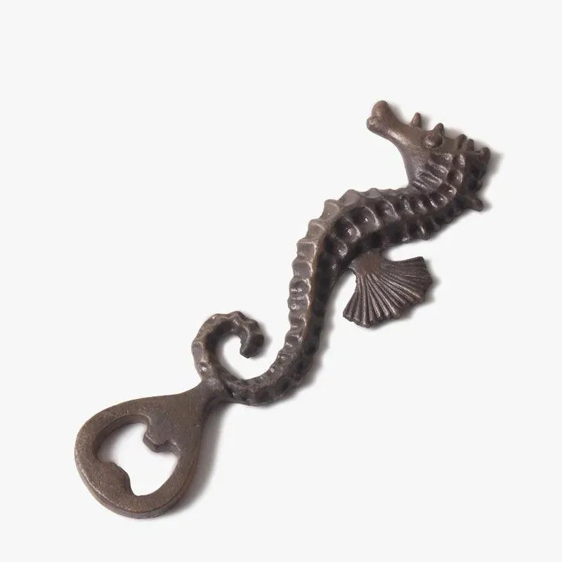 Antique Seahorse Bottle Opener