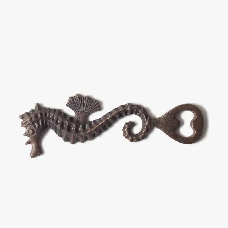 Antique Seahorse Bottle Opener