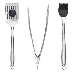 Azuma BBQ Tool Set 3 Piece Stainless Steel Barbecue Accessories