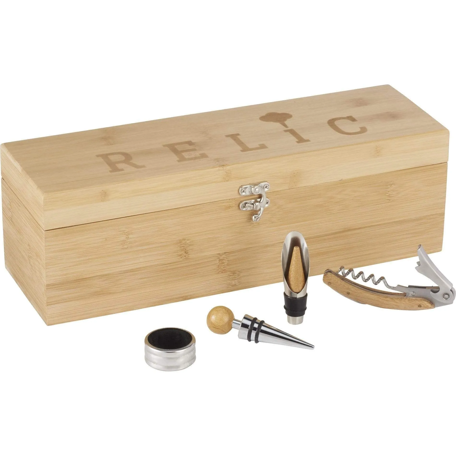 Bamboo Wine Case Set