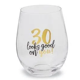 Birthday Wine Glasses