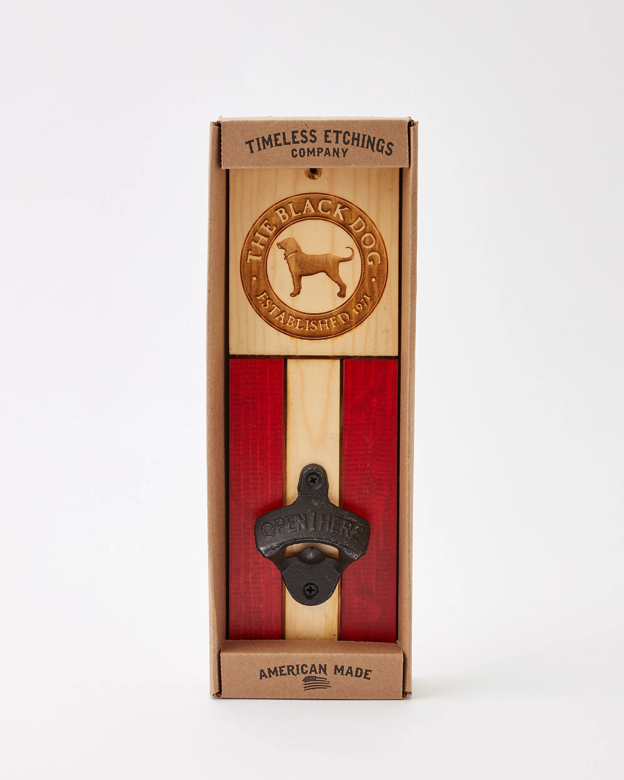 Black Dog Stave Bottle Opener