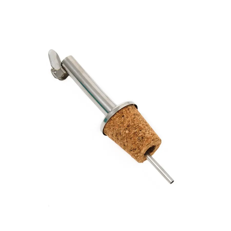 Bottle Pourer With Cork Stopper