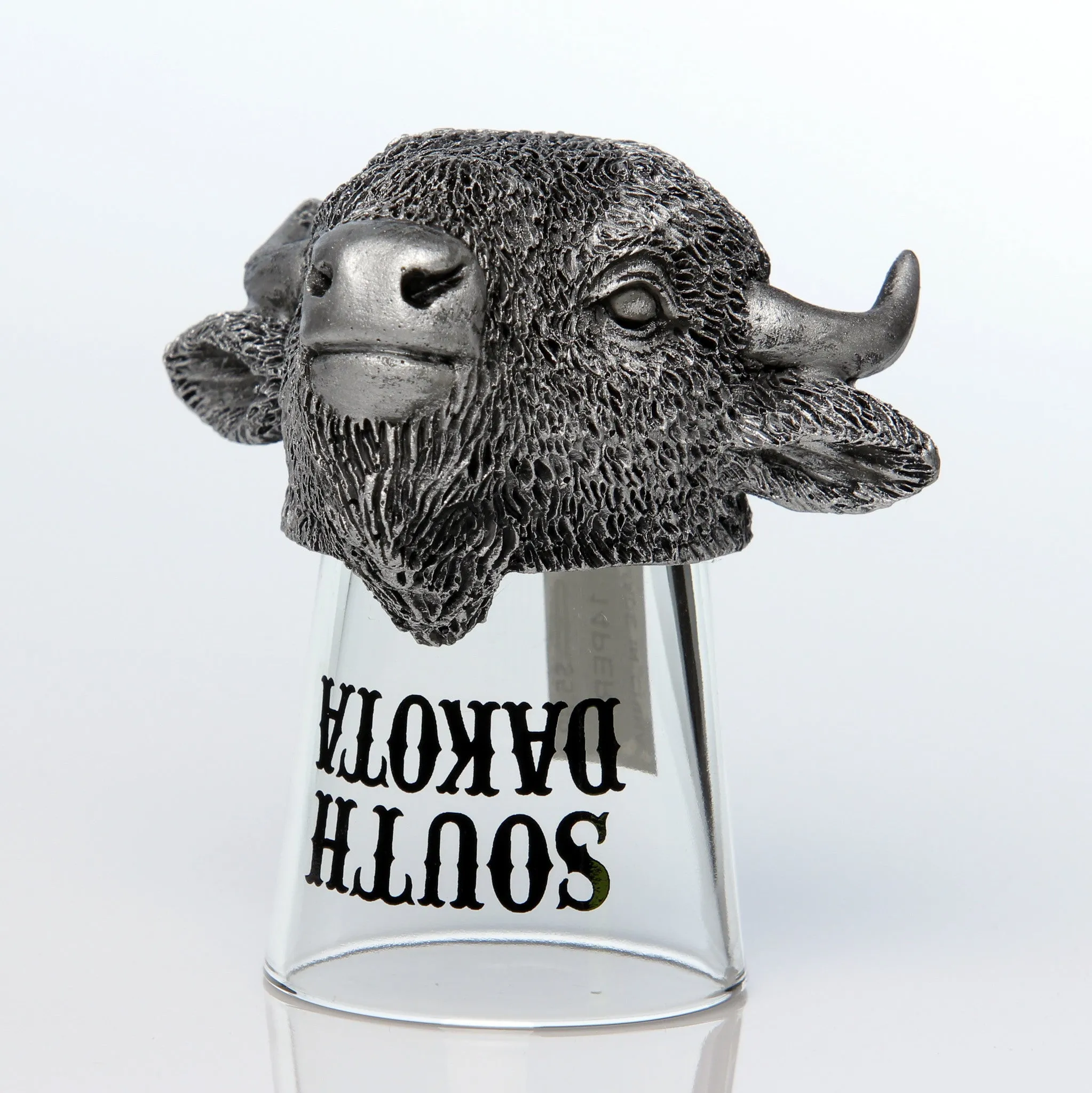 Buffalo Head Shot Glass