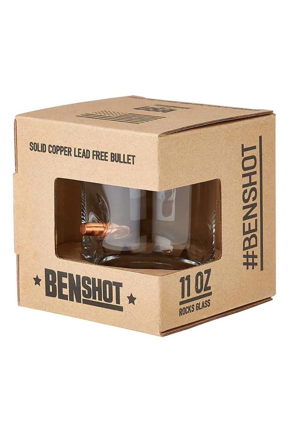 Bulletproof - American Made .308 Caliber Whiskey Glass