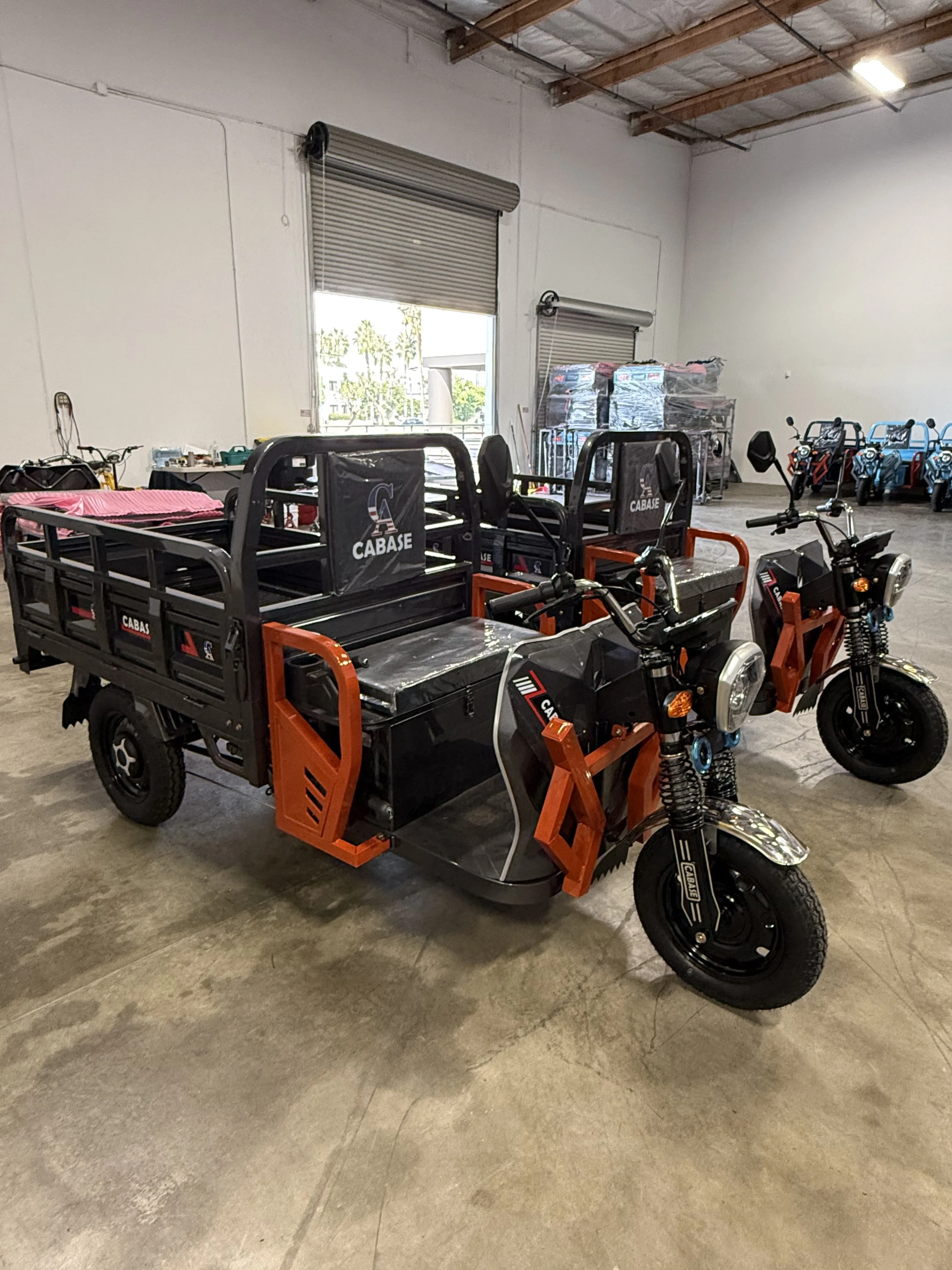 Cabase EV 1.5M Electric Cargo Tricycle Truck Electric Tricycle