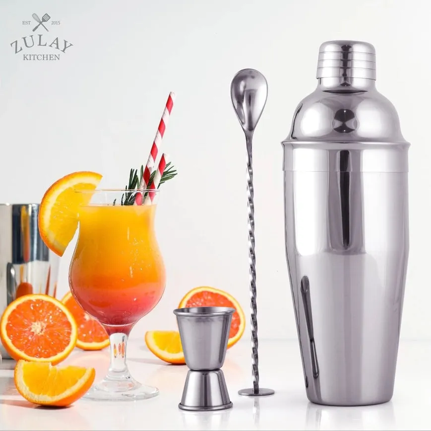 Cocktail Shaker Set with Strainer