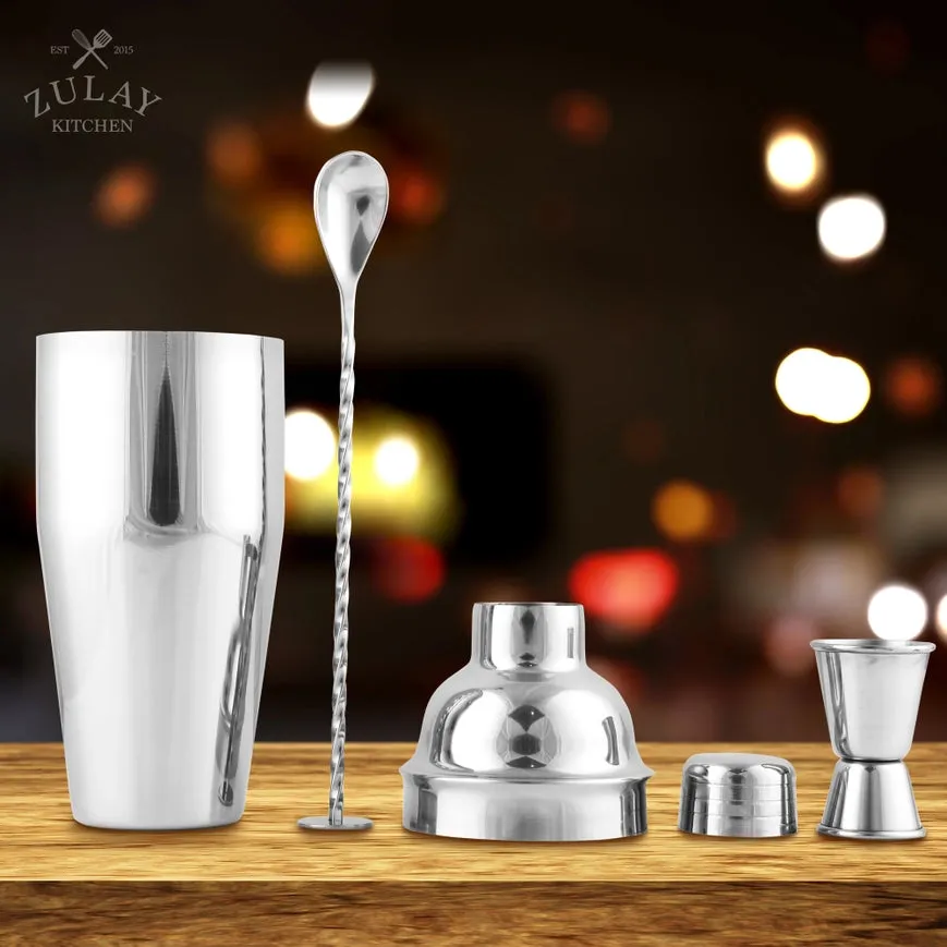 Cocktail Shaker Set with Strainer