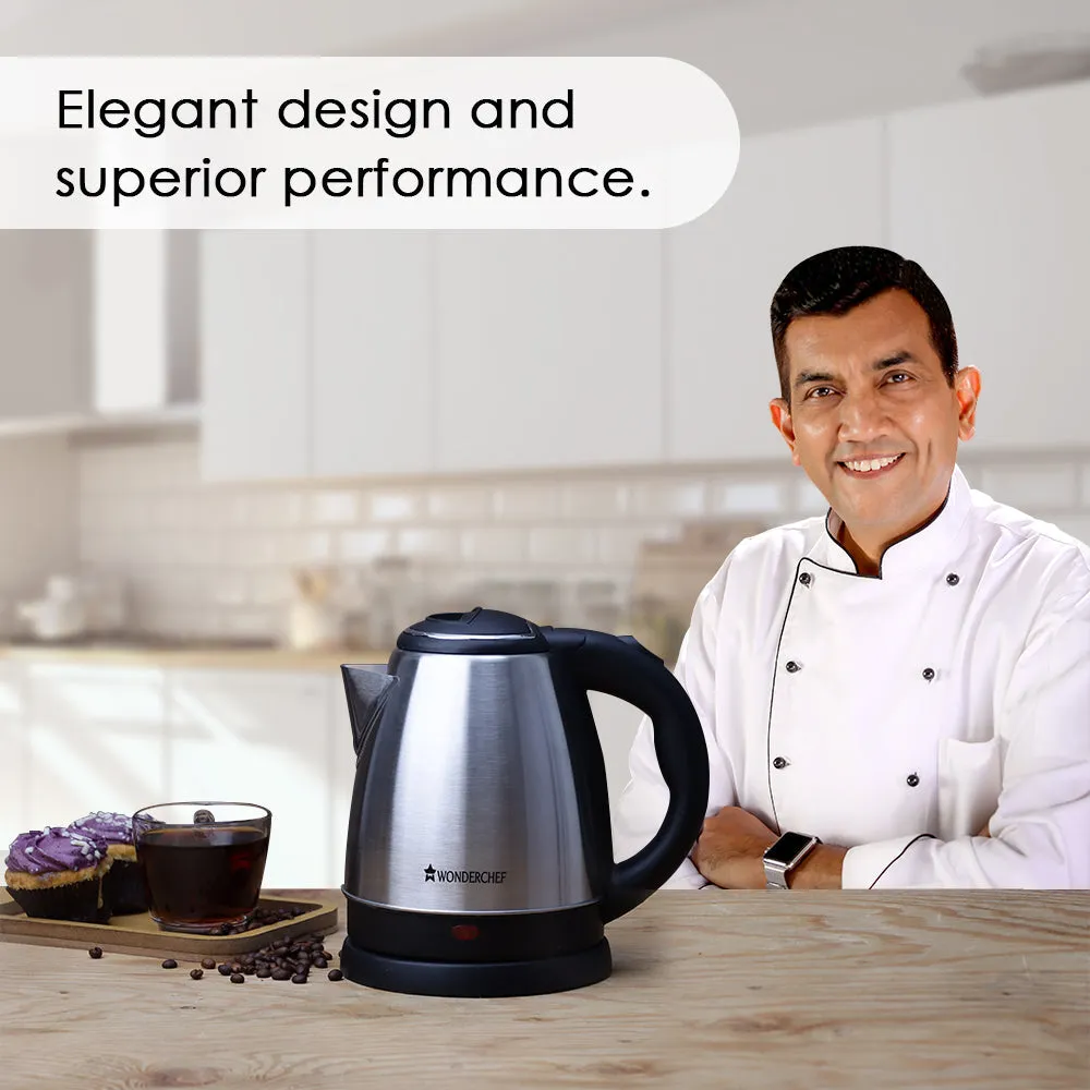 Crescent Electric Kettle 1.5 Litres, 2 years Warranty