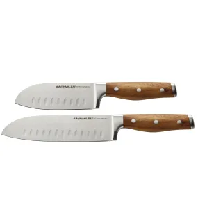 Cucina 2-Piece Santoku Knife Set