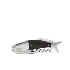 Dark Wood Fish Corkscrew