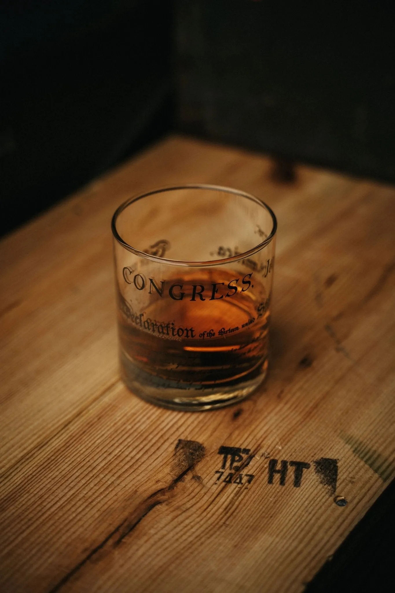 Declaration Whiskey Glass