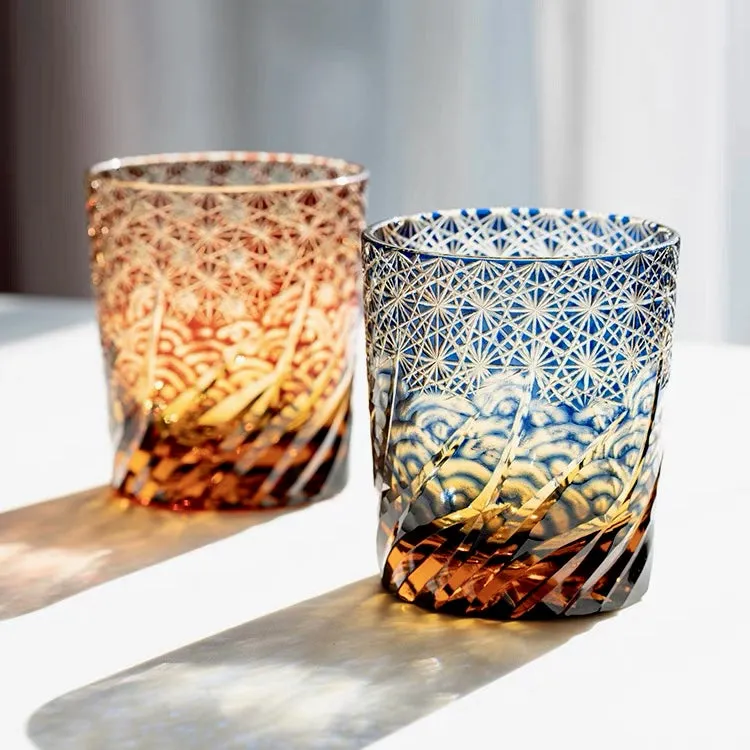 Edo Kiriko Whiskey Glasses