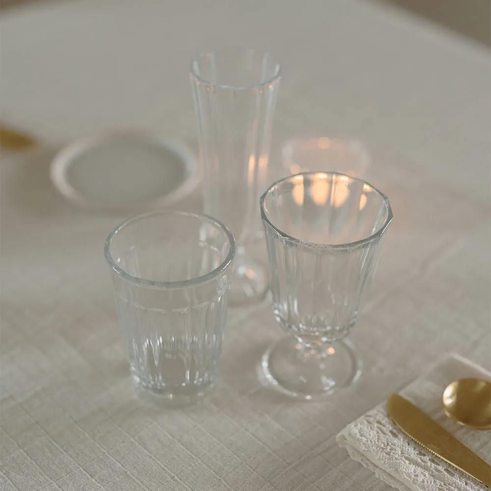 Fluted Glassware Set