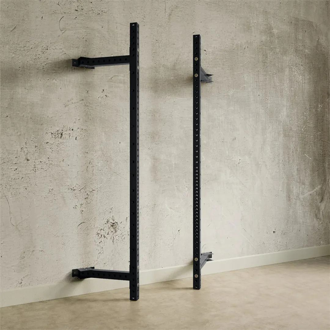 Foldable Wall Rack with Pull-up Bar