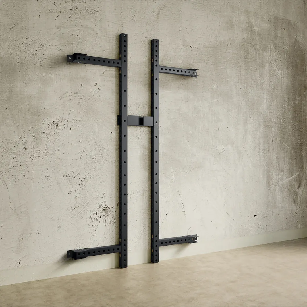 Foldable Wall Rack with Pull-up Bar