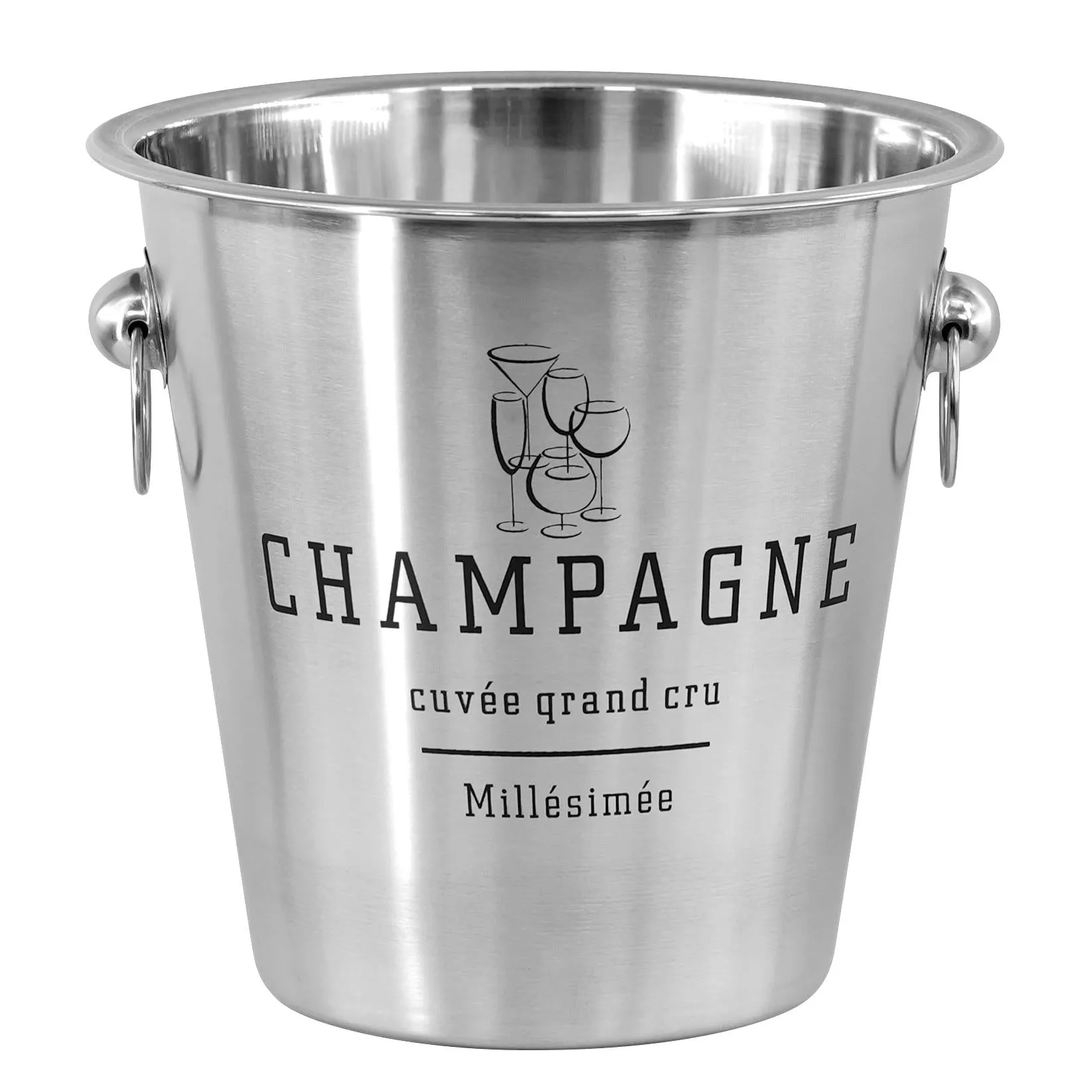 French Silver Ice Bucket