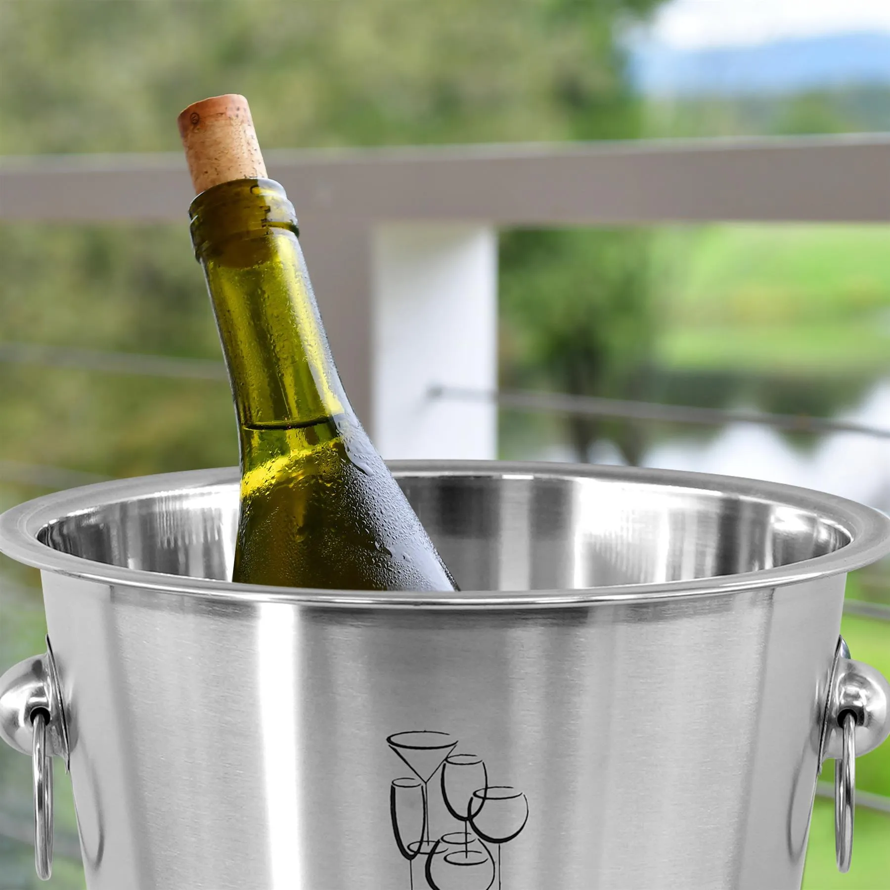 French Silver Ice Bucket