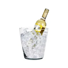 Glass Wine Cooler Ice Bucket - 20cm