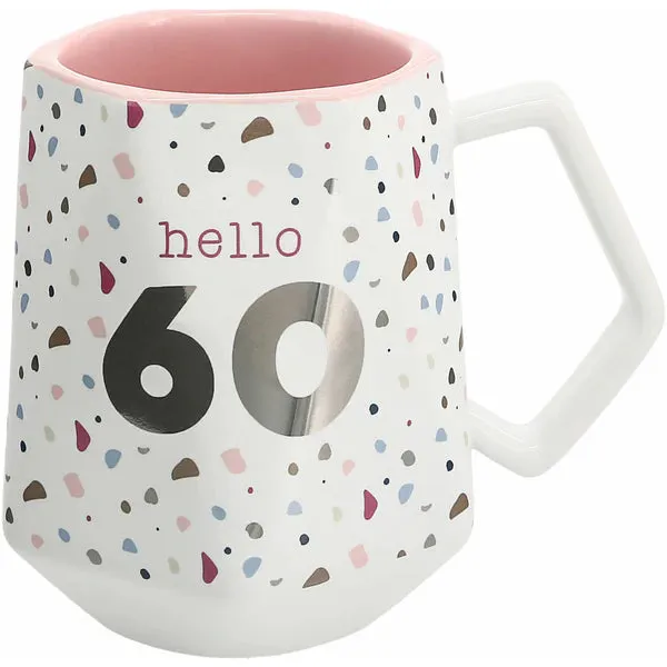 HELLO 60 17 OZ GEOMETRIC CUP