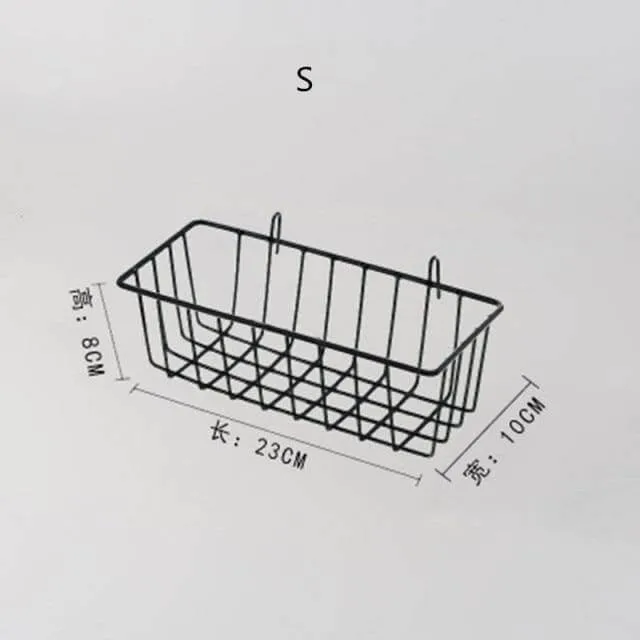 Iron Grid Home Wall Decoration Organizer