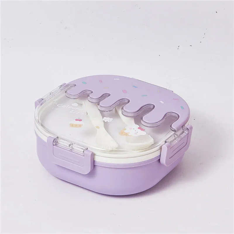 Kids Ice Cream- Bento Stainless Steel Lunch Box