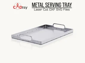 Metal Serving Tray DXF / SVG CNC Plasma / Laser Cutting Files