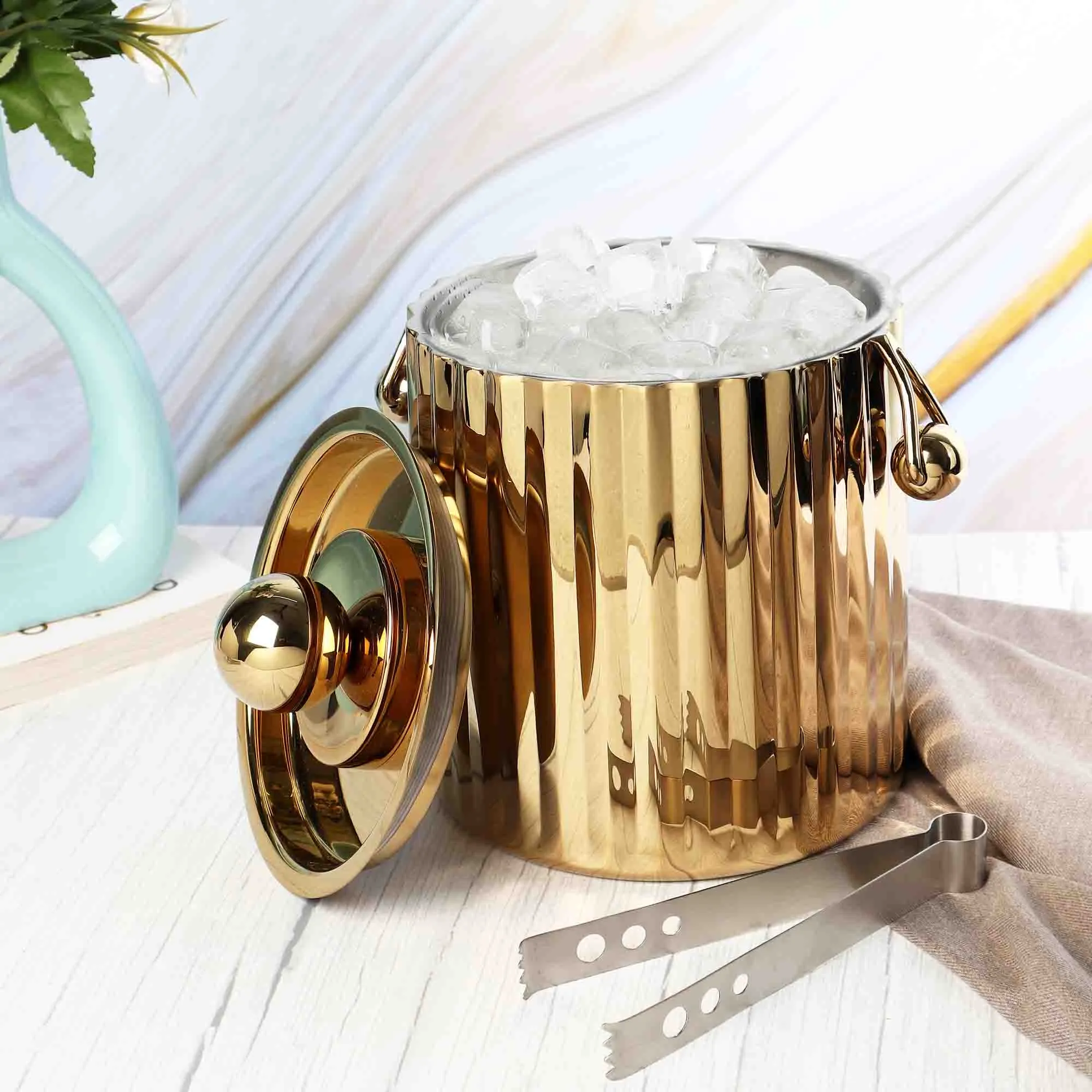 METALLIC ICE BUCKET