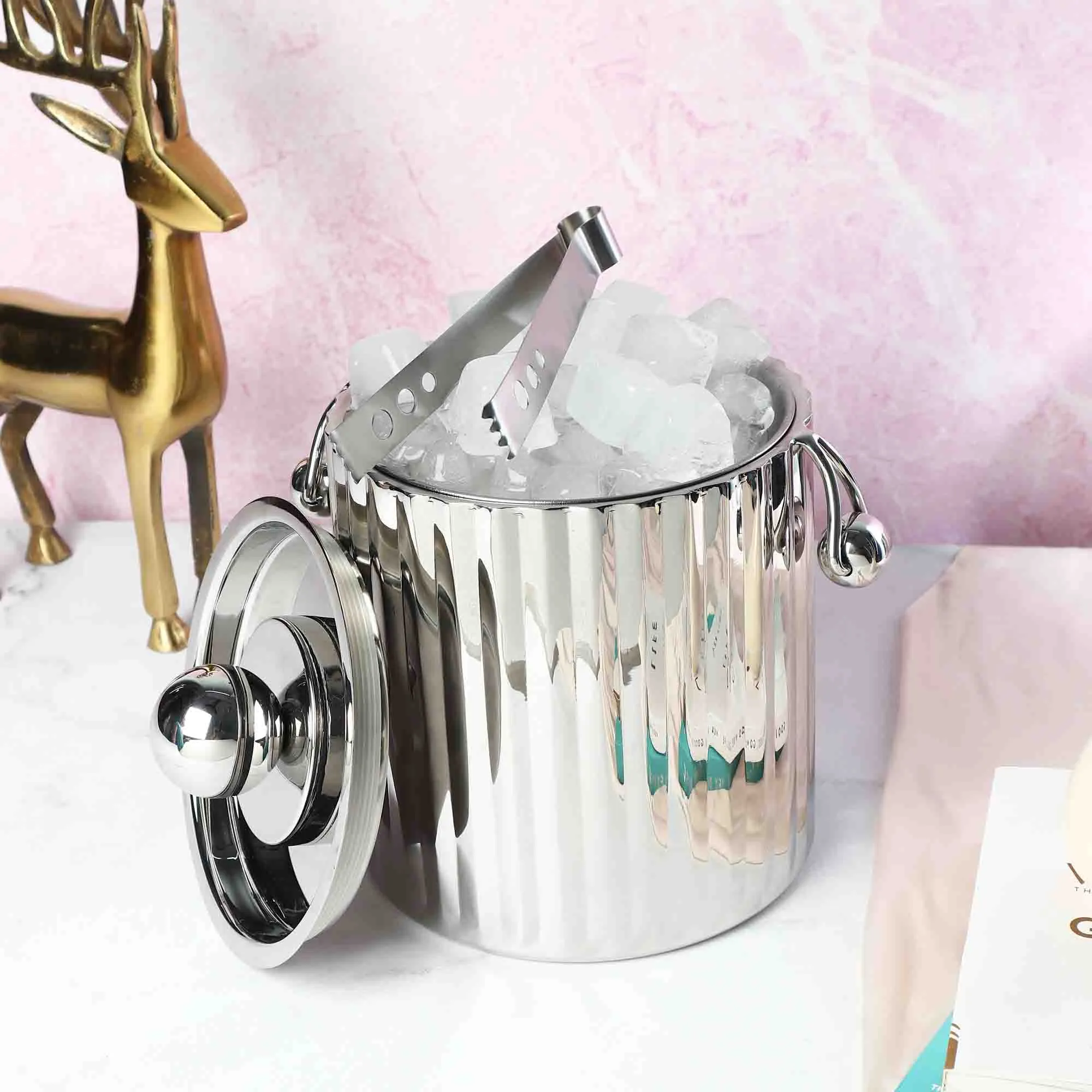 METALLIC ICE BUCKET