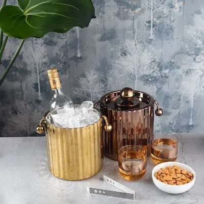 METALLIC ICE BUCKET