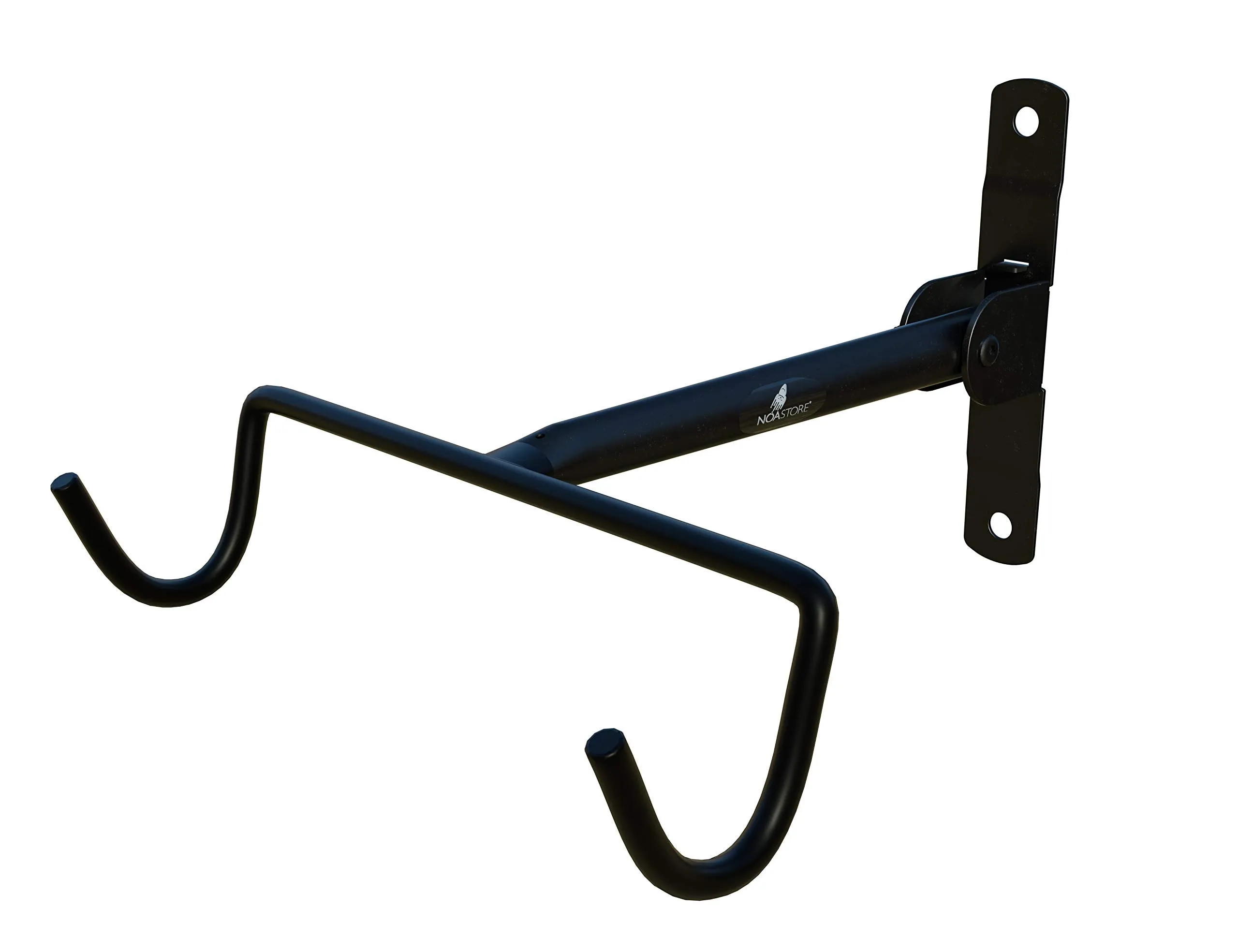 NOA Bike Wall Mount Bike Hanger | Foldable Horizontal Bicycle Rack for for All Kinds