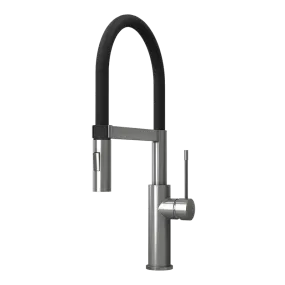 Rubi - SOBA , Stainless Steel, Single Lever Professional style Kitchen Faucet