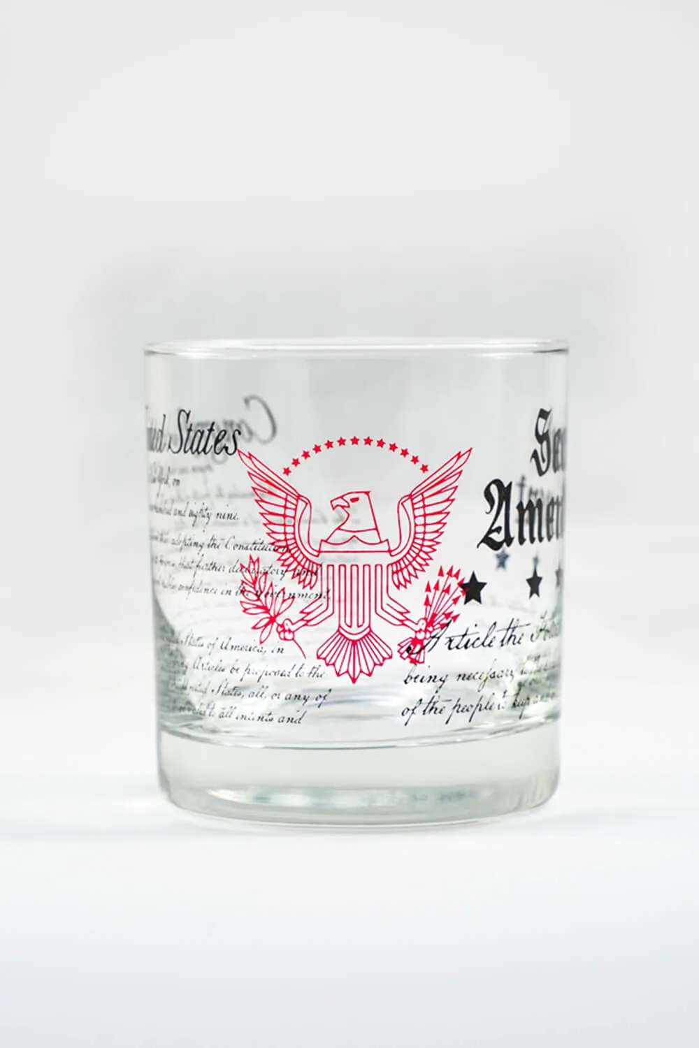 Second Amendment Whiskey Glass